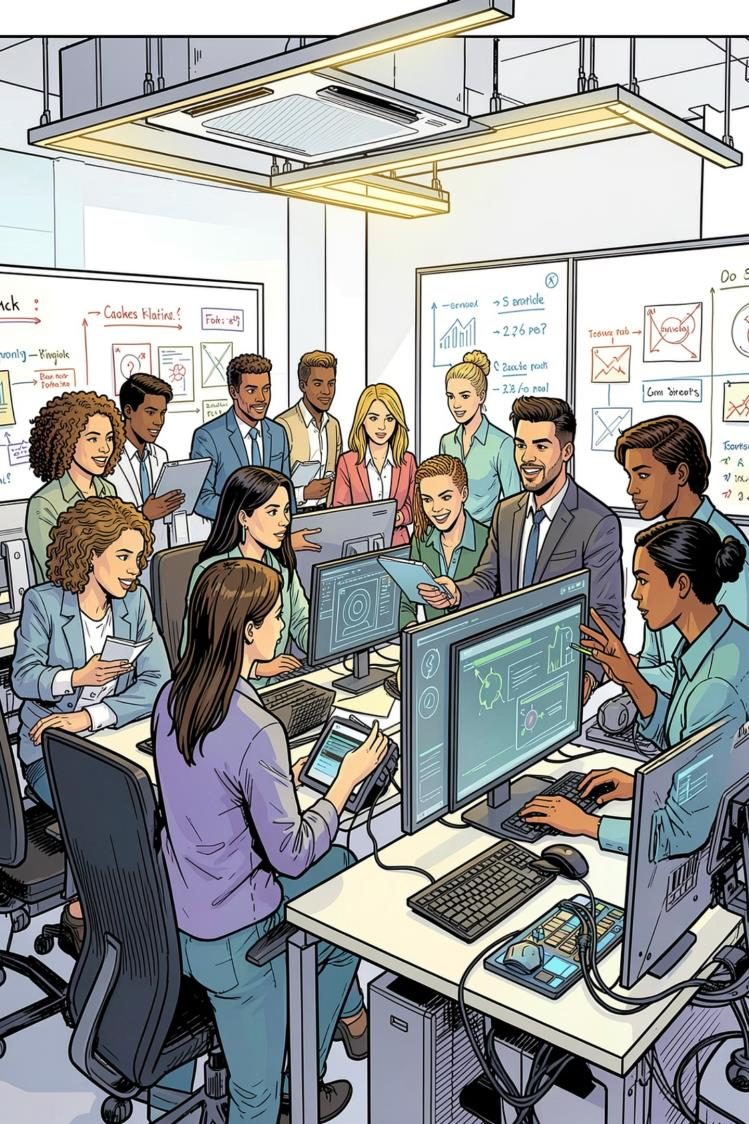 Assert Tech Solutions team collaborating